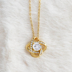 Love Knot Necklace - Meaningful Gift for Someone Special