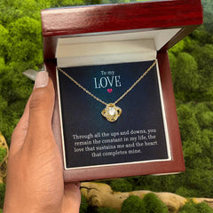 Love Knot Necklace - Meaningful Gift for Someone Special